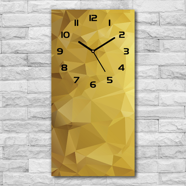 Vertical wall clock Abstraction Background