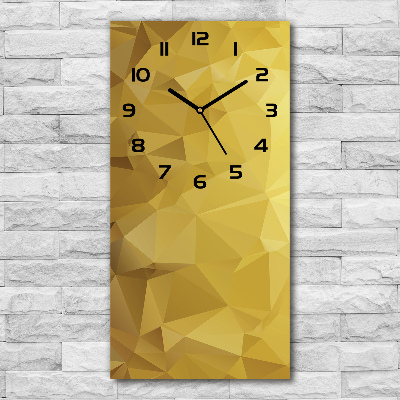 Vertical wall clock Abstraction Background