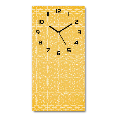 Modern vertical wall clock Stars