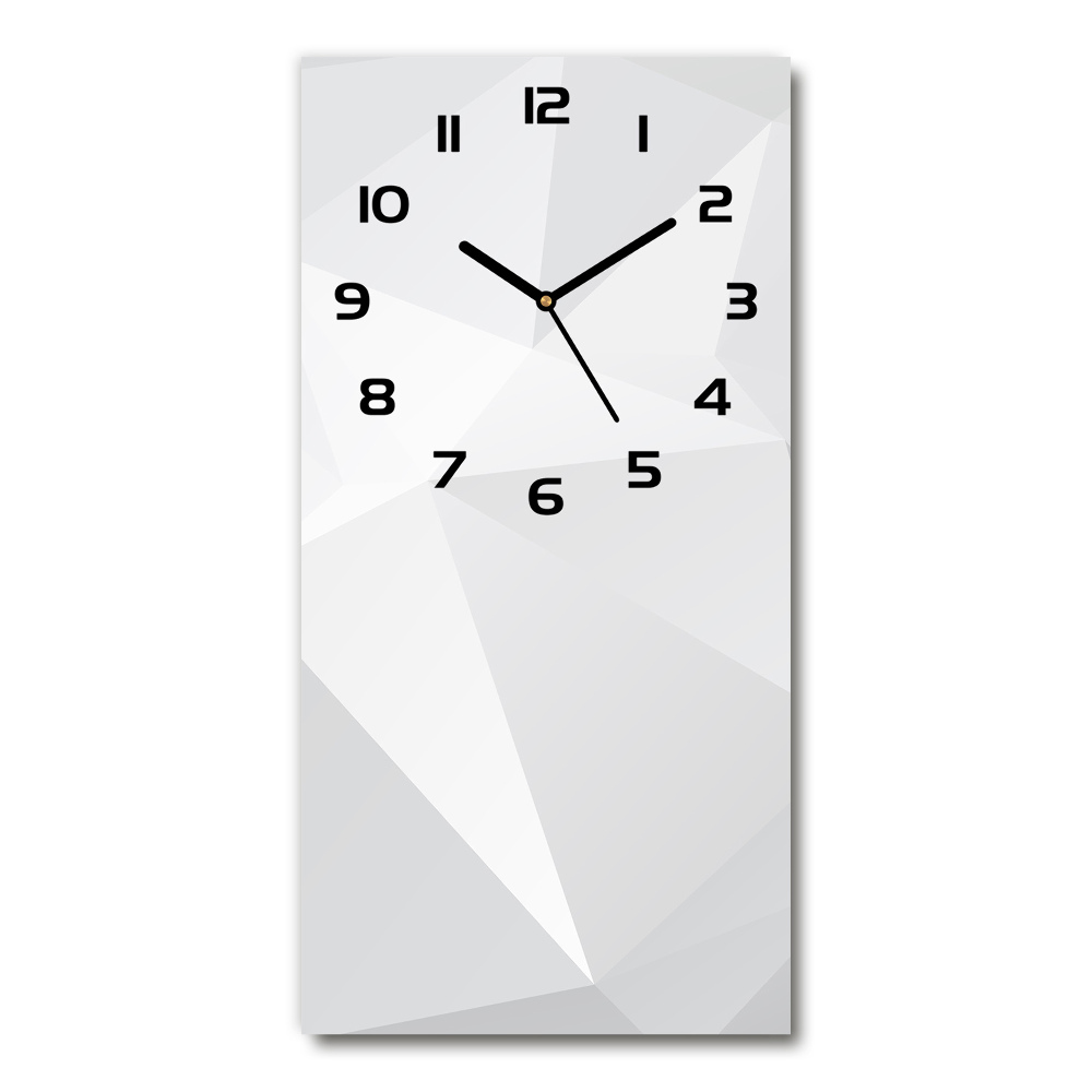 Vertical wall clock Abstraction Background