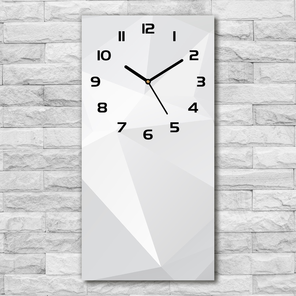 Vertical wall clock Abstraction Background