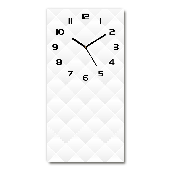 Vertical rectangular wall clock Abstraction Background