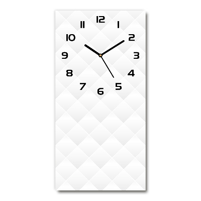 Vertical rectangular wall clock Abstraction Background