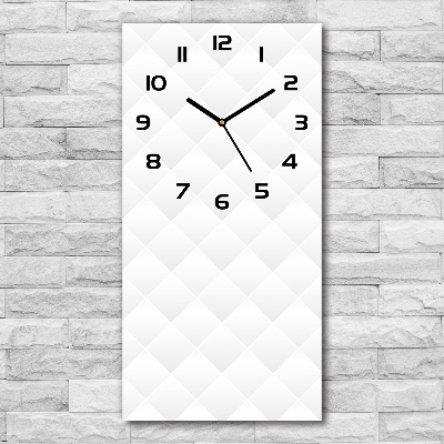 Vertical rectangular wall clock Abstraction Background