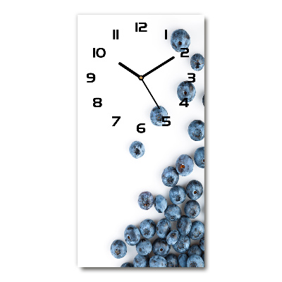 Vertical rectangular wall clock Berries