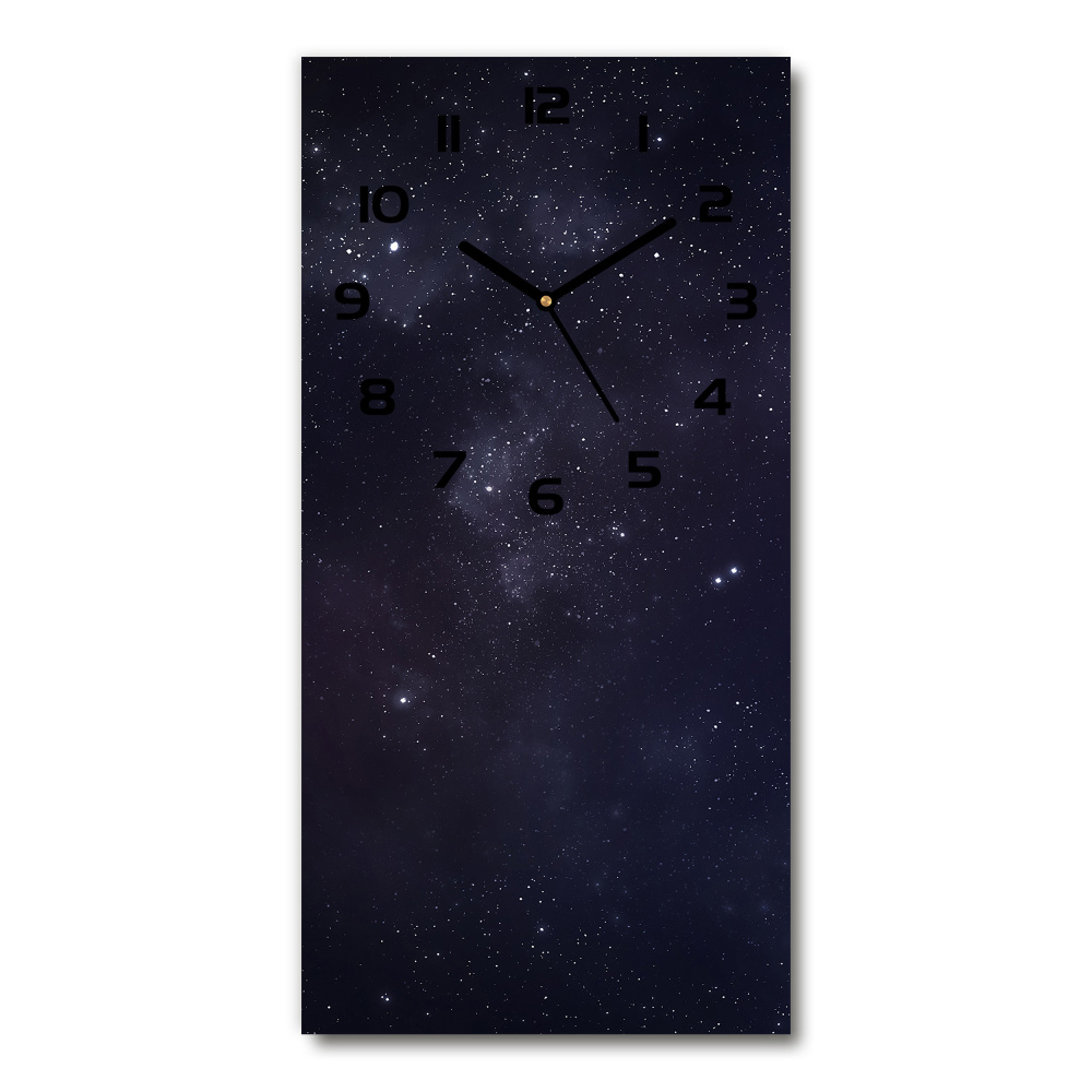 Vertical wall clock Constellation