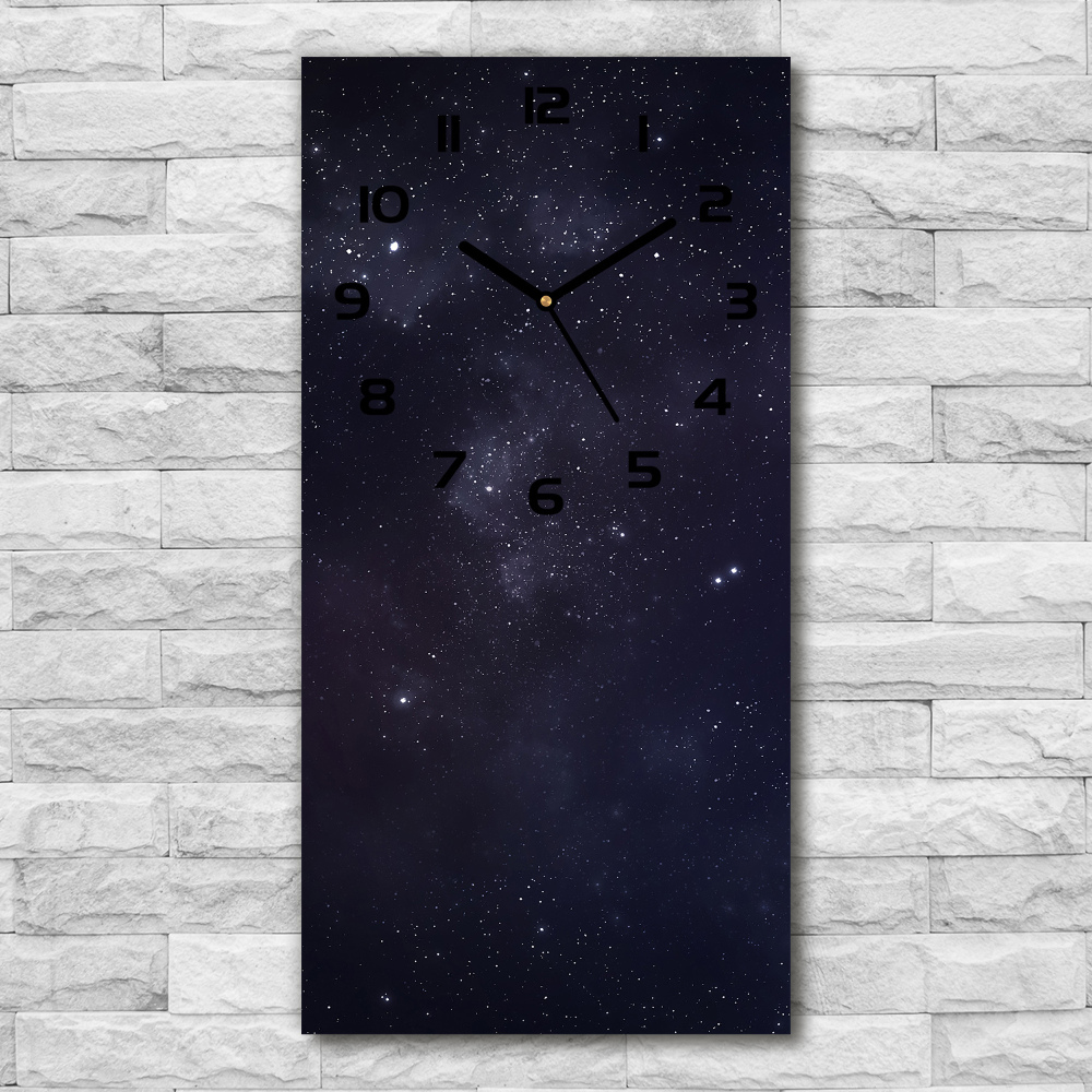 Vertical wall clock Constellation