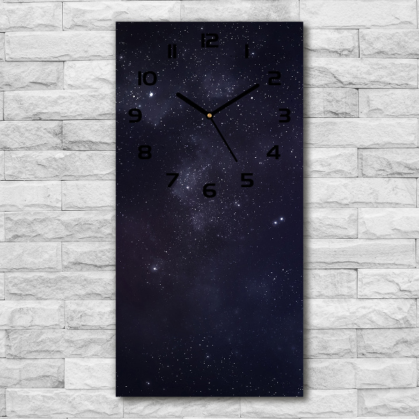 Vertical wall clock Constellation