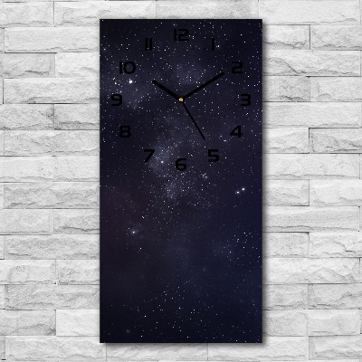 Vertical wall clock Constellation