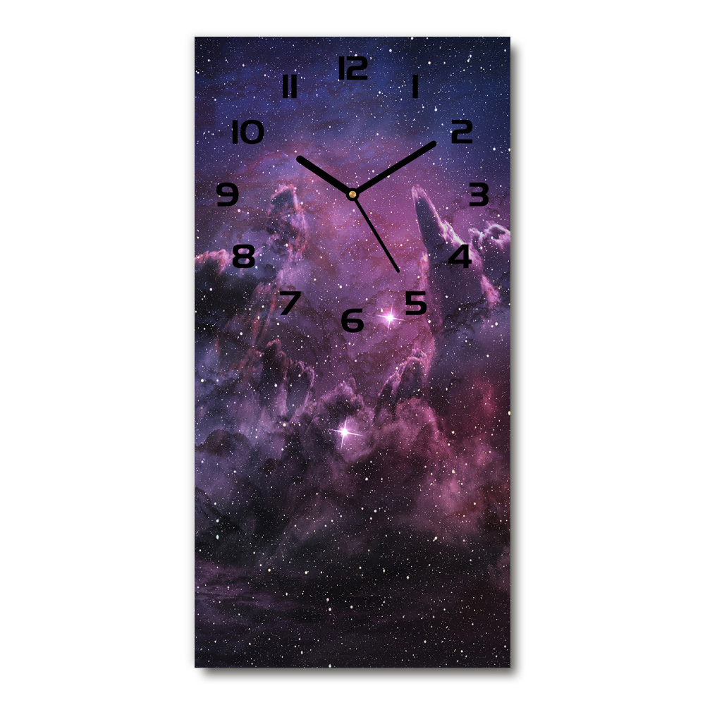 Vertical wall clock Nebula