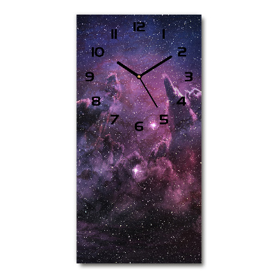 Vertical wall clock Nebula