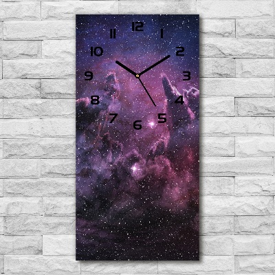 Vertical wall clock Nebula