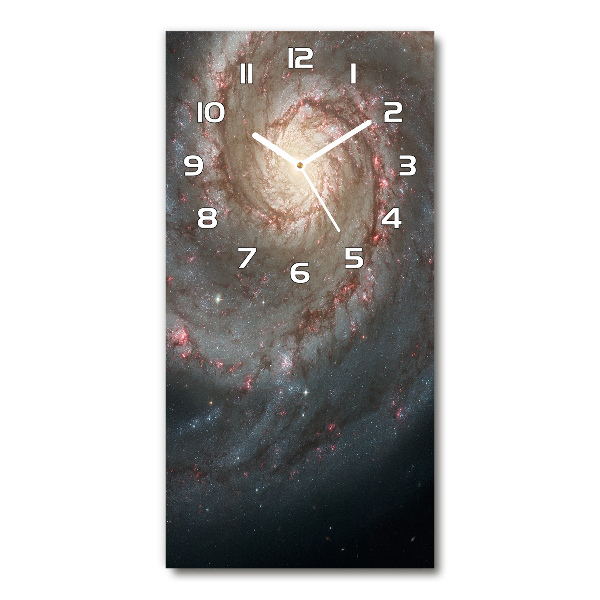 Vertical rectangular wall clock Nebula