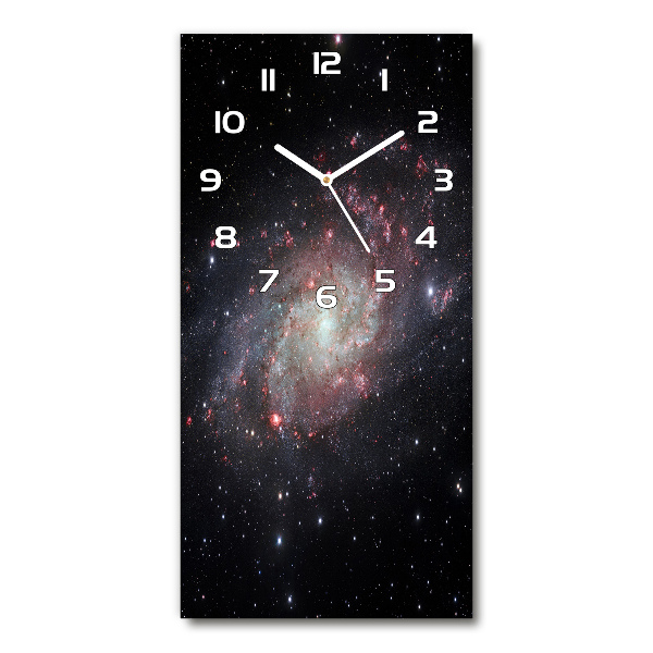 Vertical rectangular wall clock Nebula