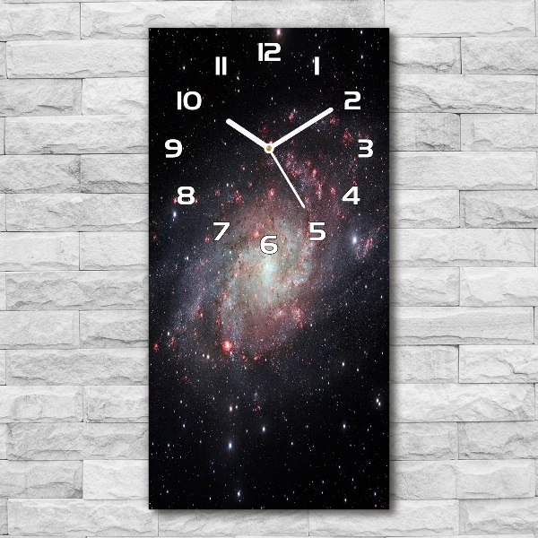 Vertical rectangular wall clock Nebula