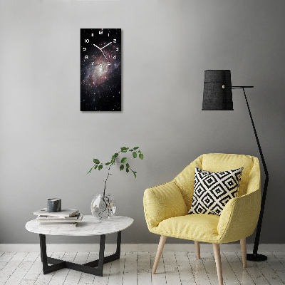 Vertical rectangular wall clock Nebula