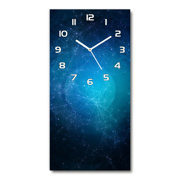 Modern vertical wall clock Constellation