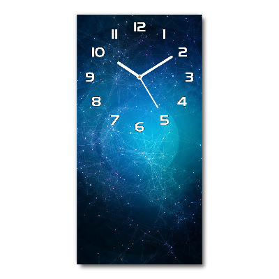 Modern vertical wall clock Constellation