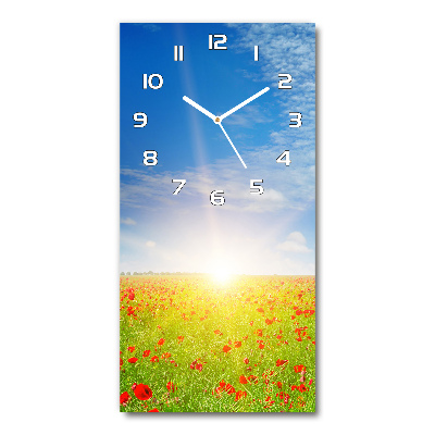 Vertical wall clock Mak field