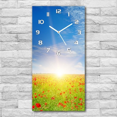 Vertical wall clock Mak field