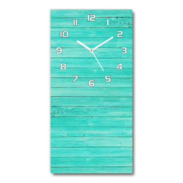 Vertical wall clock Green boards