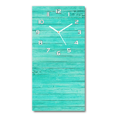 Vertical wall clock Green boards