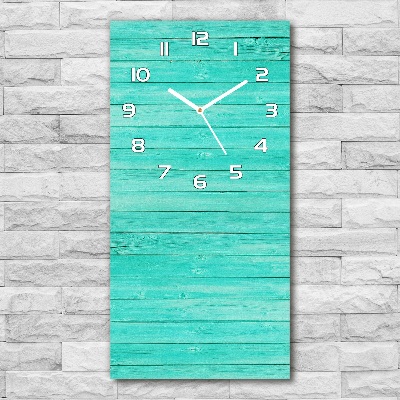 Vertical wall clock Green boards