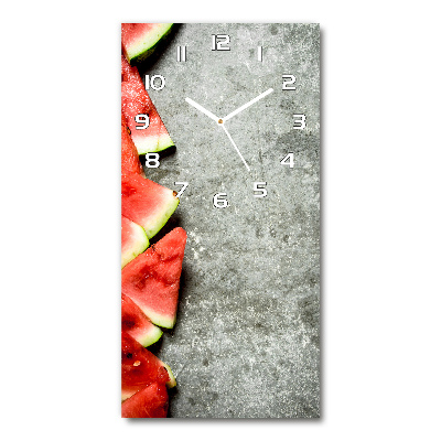 Vertical wall clock Watermelon