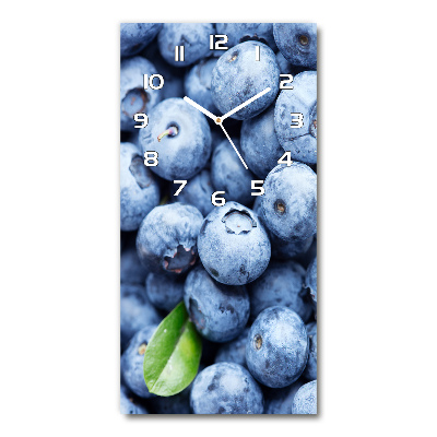 Vertical rectangular wall clock Berries