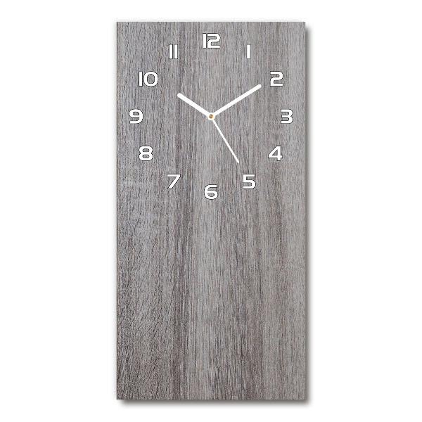 Vertical wall clock Wood