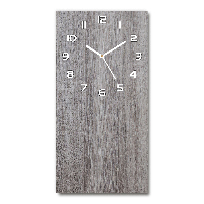 Vertical wall clock Wood