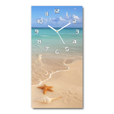 Vertical wall clock Starfish