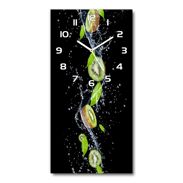 Vertical wall clock Kiwi