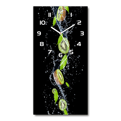 Vertical wall clock Kiwi