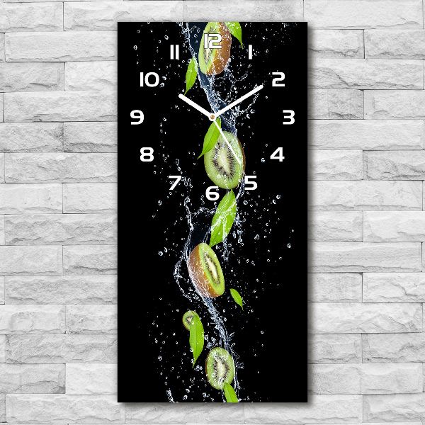 Vertical wall clock Kiwi