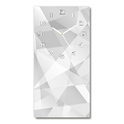 Vertical rectangular wall clock Abstraction Background