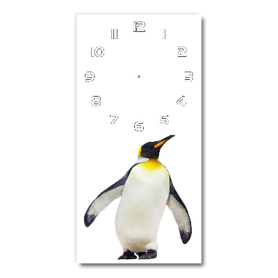 Vertical wall clock Penguin