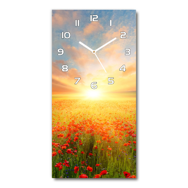 Vertical wall clock Mak field