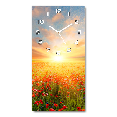 Vertical wall clock Mak field