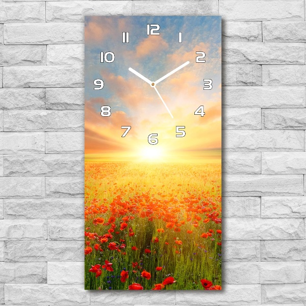 Vertical wall clock Mak field