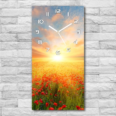 Vertical wall clock Mak field