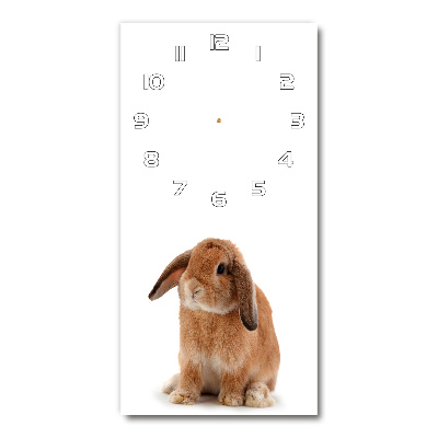 Vertical wall clock Rabbit