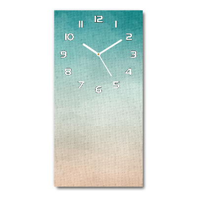 Vertical wall clock Smoke