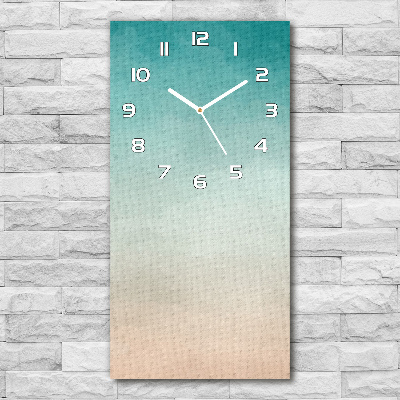 Vertical wall clock Smoke