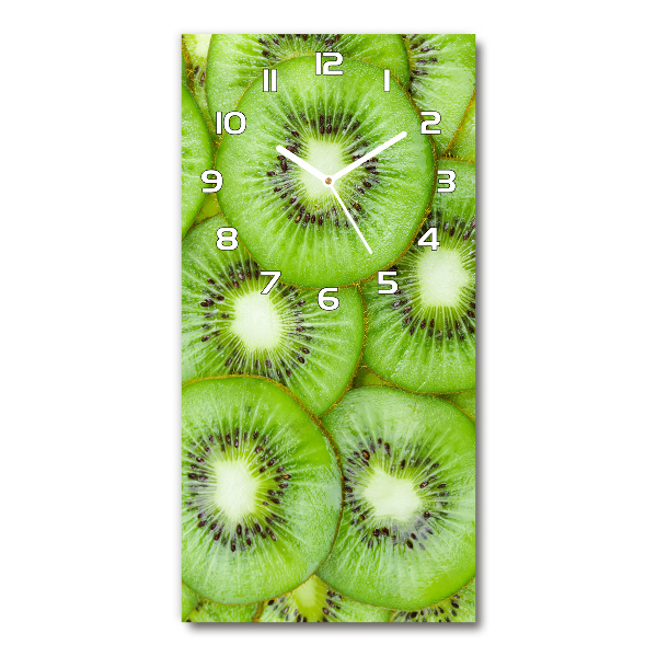 Vertical wall clock Kiwi