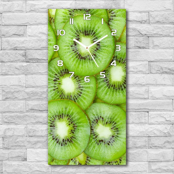 Vertical wall clock Kiwi