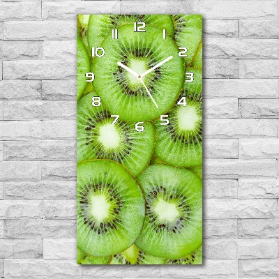 Vertical wall clock Kiwi