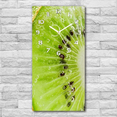 Vertical wall clock Kiwi