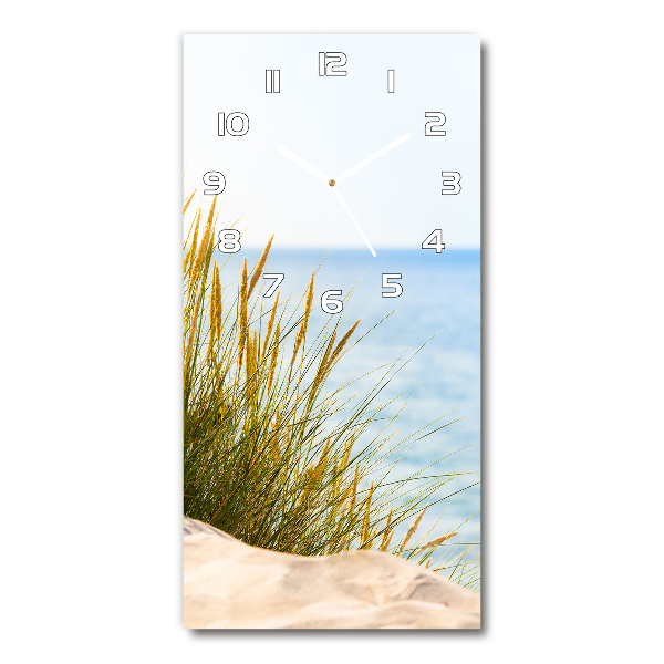 Vertical wall clock Coastal dunes