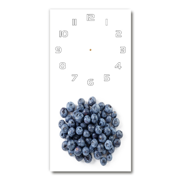 Vertical wall clock Berries